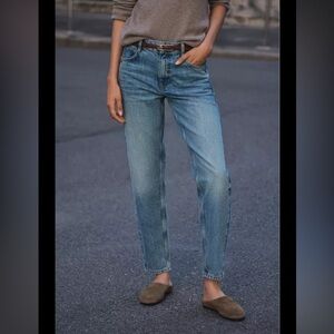 ZARA Mom Slim High Rise Jeans Size 24